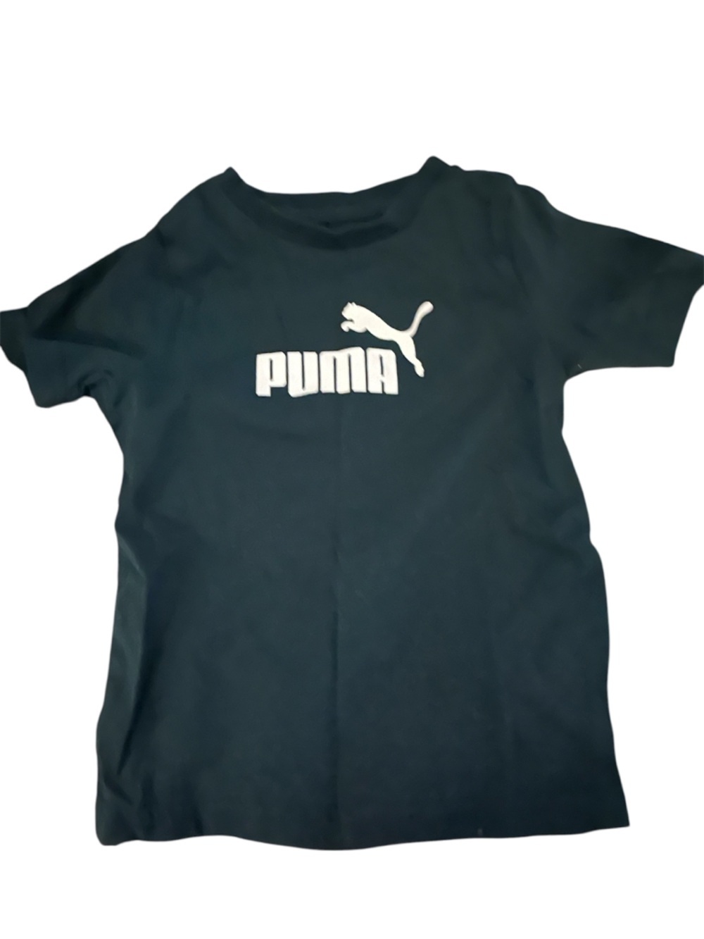 Puma Green Tee with White Logo